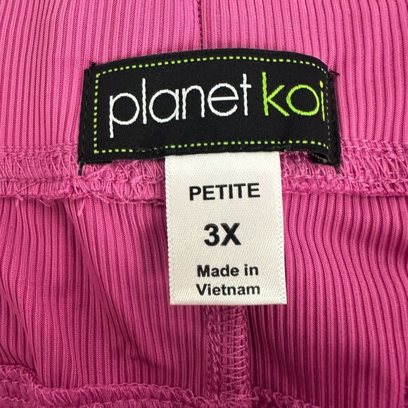 Planet Koi Terra Pink Nova Petite Pants 3X Moisture Wicking Quick Dry RN121336 - Picture 4 of 5